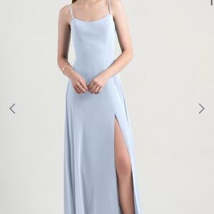 Jenny Yoo Kiara Dress in Whisper Blue